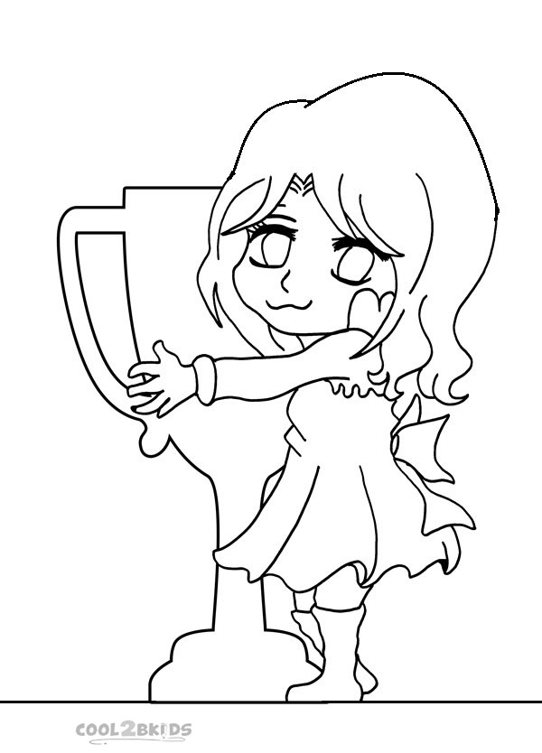 Printable Chibi Coloring Pages For Kids | Cool2bKids