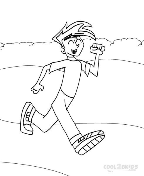 danny phantom printable coloring pages - photo #17