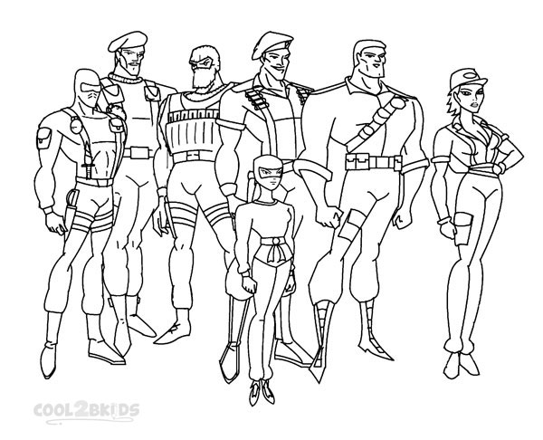 g i joe coloring pages for kids - photo #17