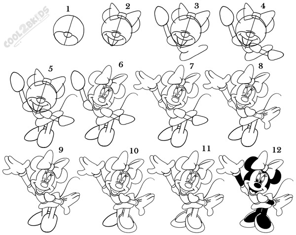 Top Step By Step How To Draw Minnie Mouse in the world Learn more here 