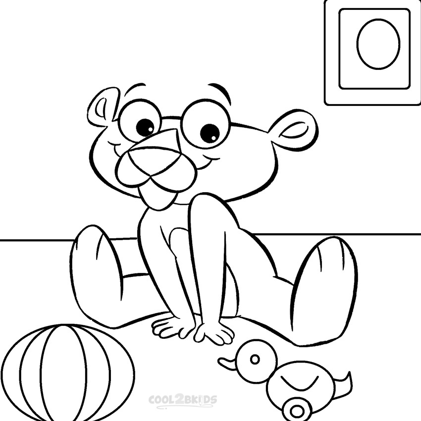 panther coloring pages printable - photo #8