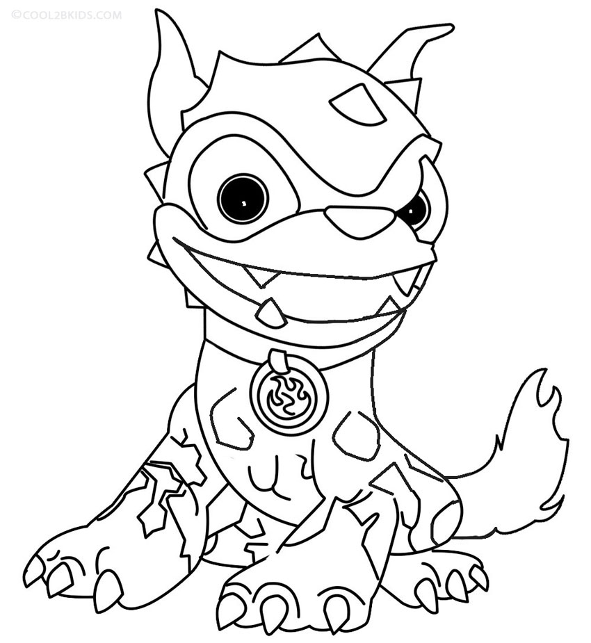 Printable Skylander Giants Coloring Pages For Kids Cool2bKids