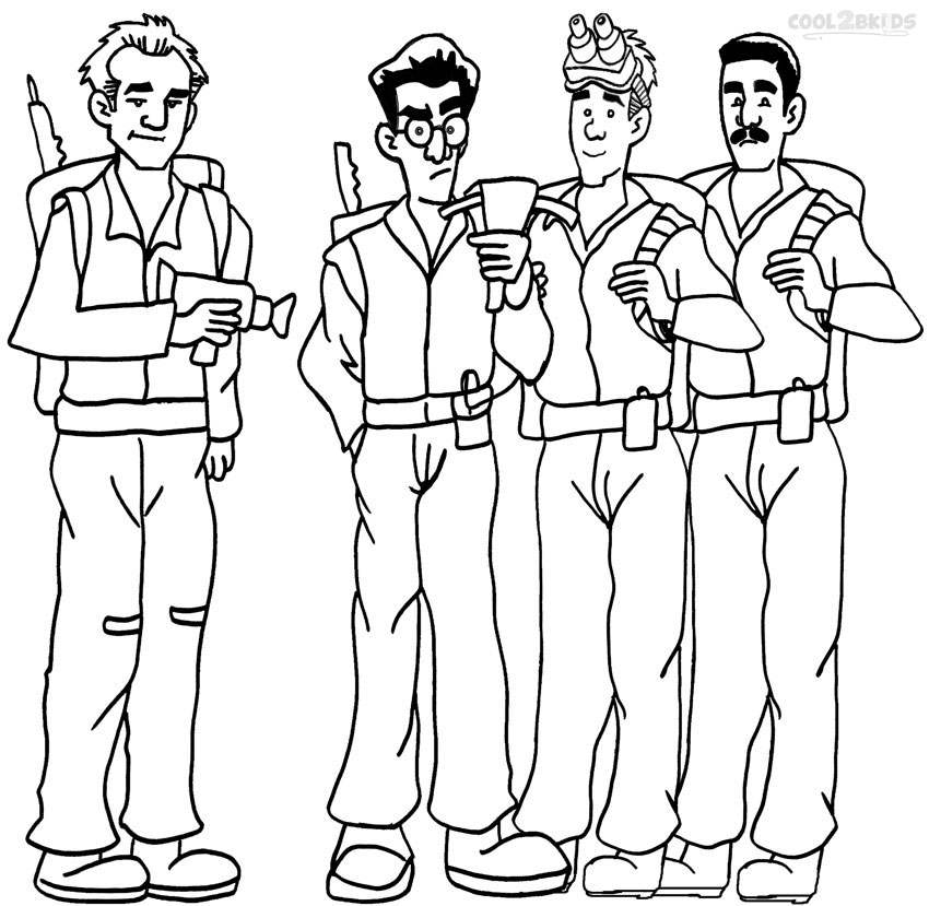 Printable Ghostbusters Coloring Pages For Kids | Cool2bKids