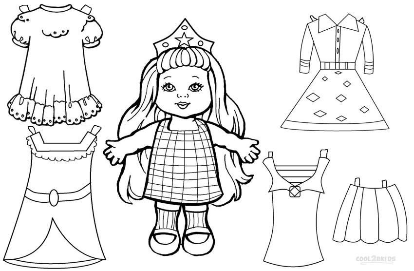 Free Paper Doll Printable