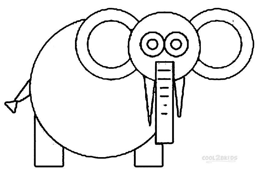 Printable Shapes Coloring Pages For Kids | Cool2bKids