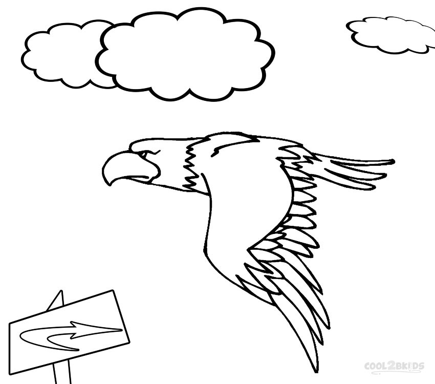 eagle coloring pages for kids - photo #14