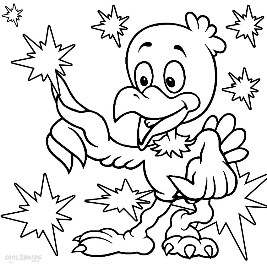eagle coloring pages print - photo #43
