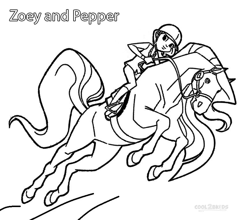 printable horseland coloring pages for kids  cool2bkids