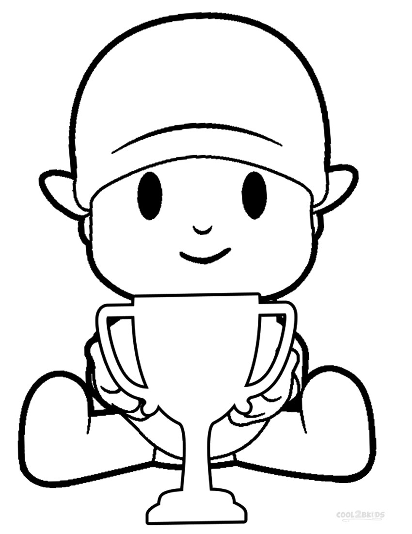 Printable Pocoyo Coloring Pages For Kids Cool2bKids