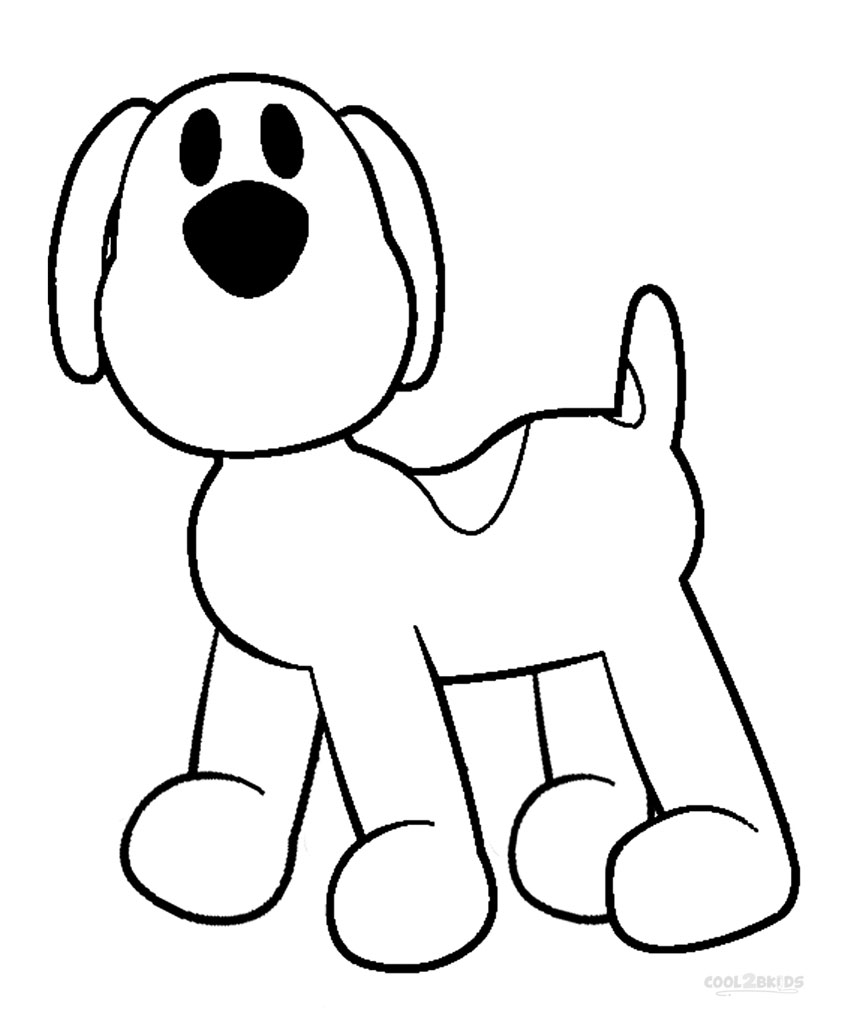 Pocoyo And Friends Pocoyo Coloring Pages Printable Pocoyo Coloring Pages For Kids | Cool2bKids