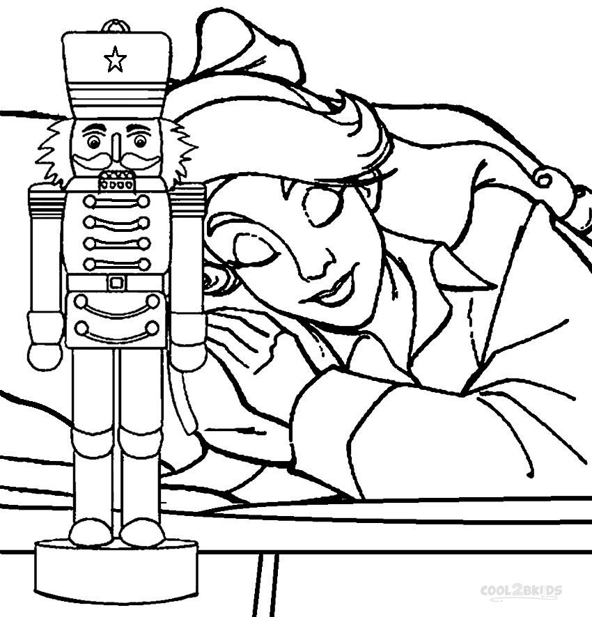 Printable Nutcracker Coloring Pages For Kids Cool2bKids