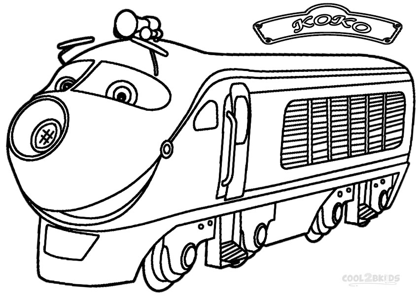 printable chuggington coloring pages for kids  cool2bkids