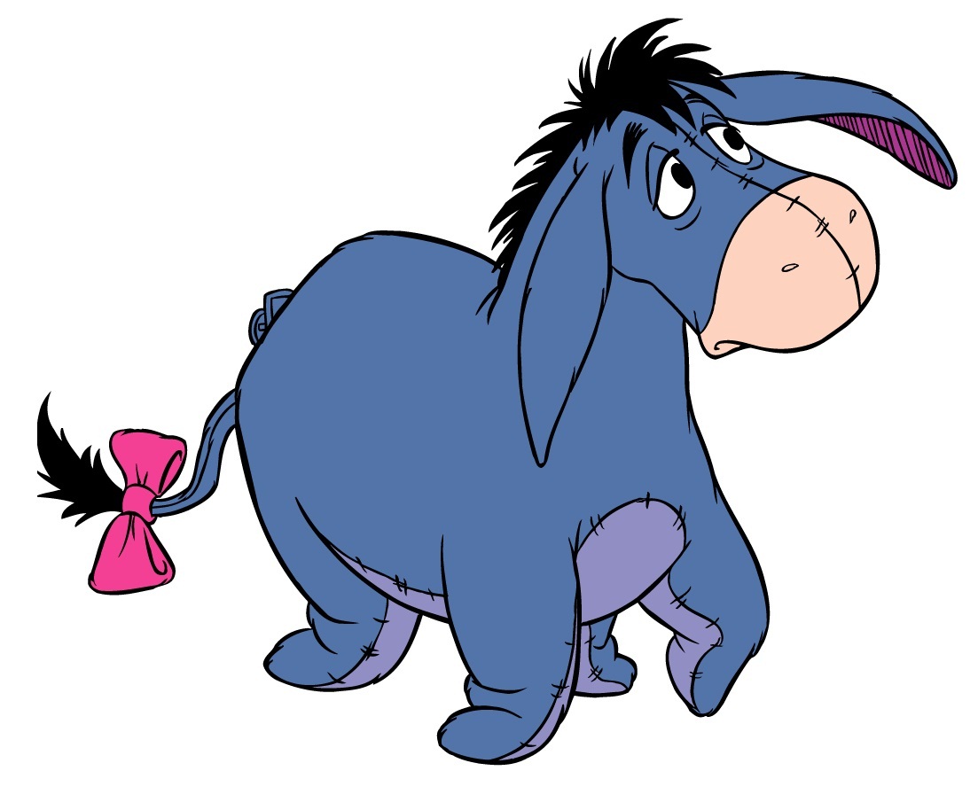 sad eeyore coloring pages - photo #47