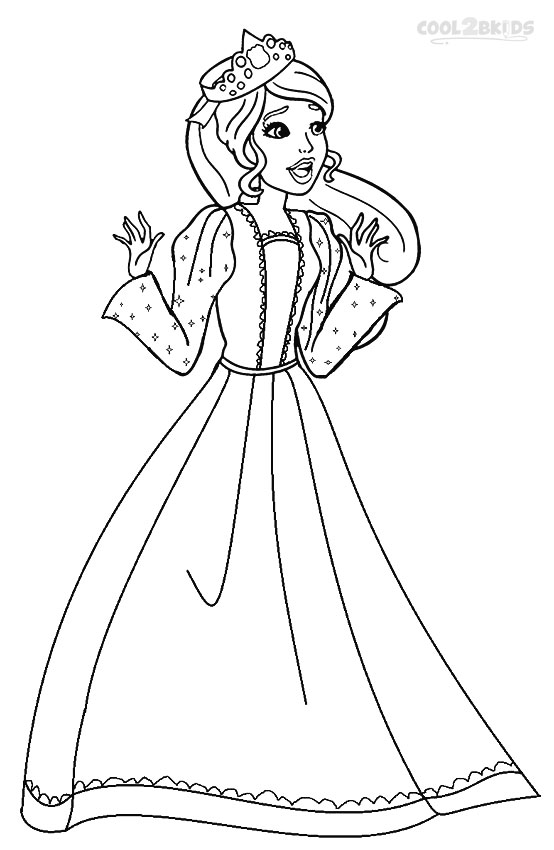 dancing princesses coloring pages - photo #13