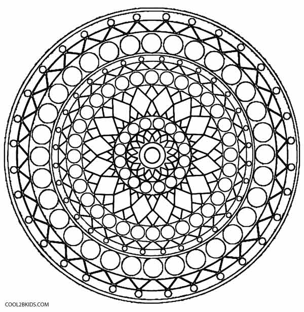 kaleidascope coloring pages - photo #4