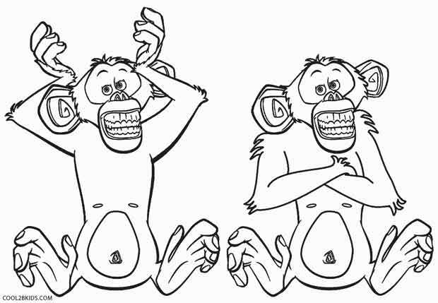 madagascar coloring pages for kids - photo #35