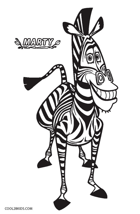 madagascar coloring pages for kids - photo #28
