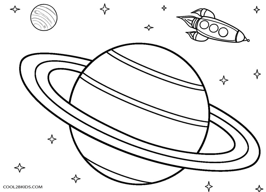 Printable Planet Coloring Pages For Kids | Cool2bKids