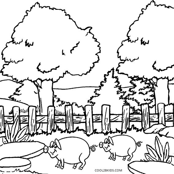 Printable Nature Coloring Pages For Kids | Cool2bKids