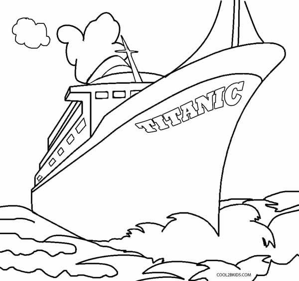 Printable Titanic Coloring Pages For Kids Cool2bKids