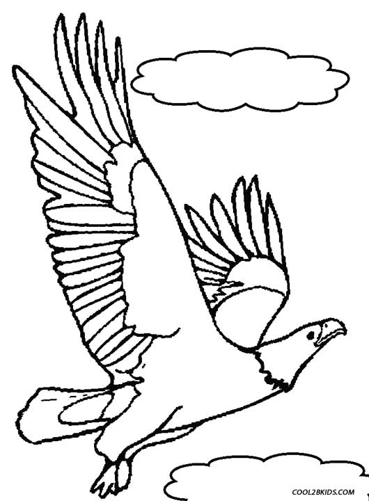 eagle coloring book pages - photo #34