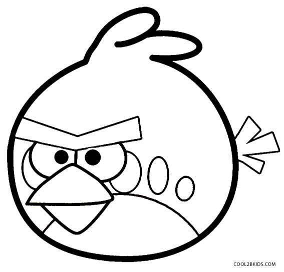 Printable Angry Birds Coloring Pages For Kids | Cool2bKids