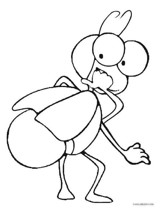Printable Bug Coloring Pages For Kids | Cool2bKids