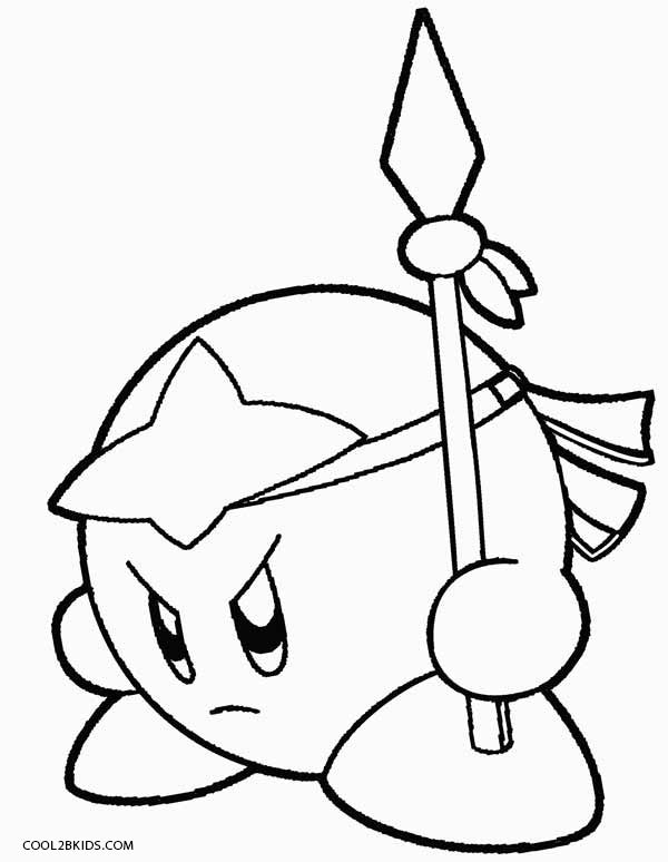 ice kirby coloring pages - photo #14