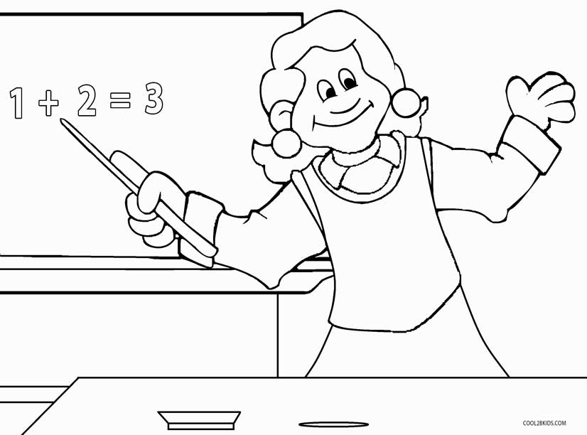 Printable Kindergarten Coloring Pages For Kids | Cool2bKids