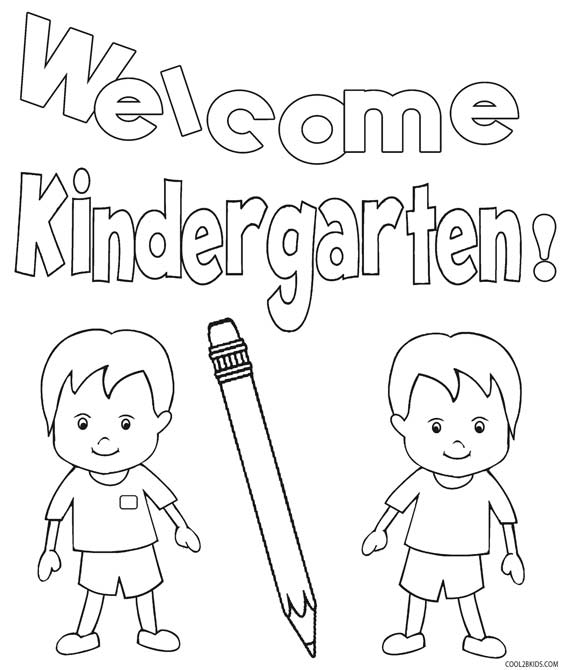 Printable Kindergarten Coloring Pages For Kids   Cool2bKids