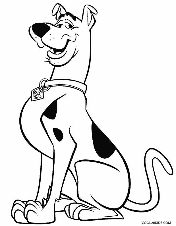 Printable Scooby Doo Coloring Pages For Kids Cool2bKids