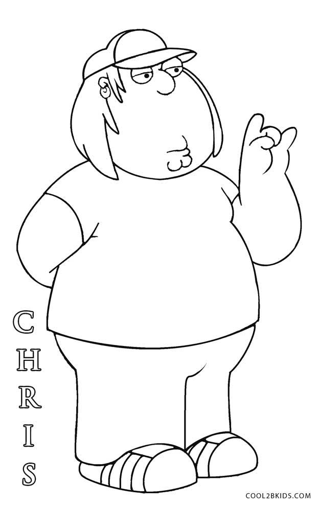 Printable Family Guy Coloring Pages For Kids | Cool2bKids