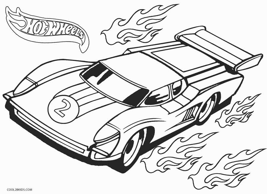 Printable Hot Wheels Coloring Pages For Kids | Cool2bKids