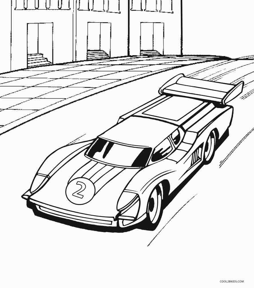 Printable Hot Wheels Coloring Pages For Kids | Cool2bKids