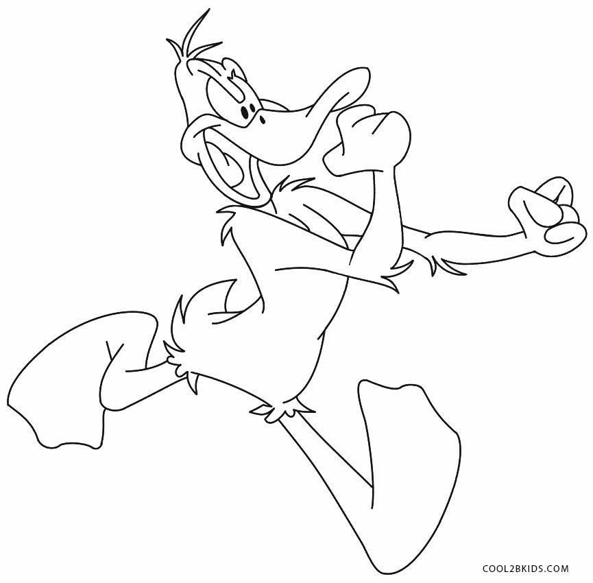 daffy duck printable coloring pages - photo #28