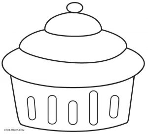 Free Printable Cupcake Coloring Pages For Kids | Cool2bKids
