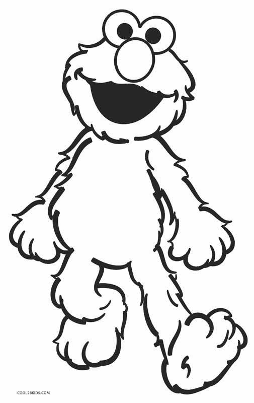 images of elmo coloring pages - photo #38