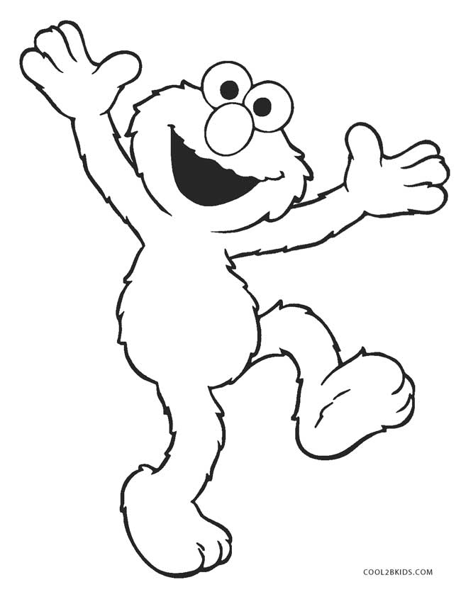 baby elmo coloring pages printable - photo #33