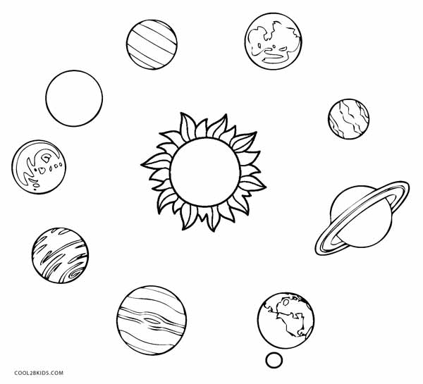 Printable Solar System Coloring Pages For Kids | Cool2bKids