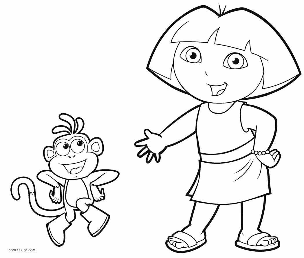 doras backpack coloring pages - photo #38