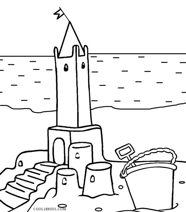 Printable Castle Coloring Pages For Kids Cool2bKids
