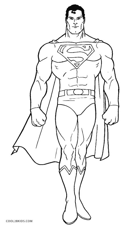 superman coloring printable cool2bkids