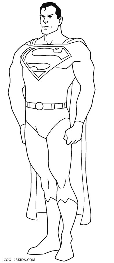 Free Printable Superman Coloring Pages For Kids | Cool2bKids