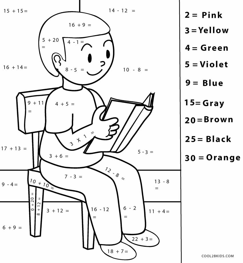 Free Printable Math Coloring Pages For Kids Cool2bkids