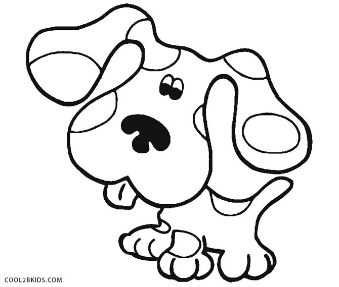 magenta blues clues coloring pages - photo #19