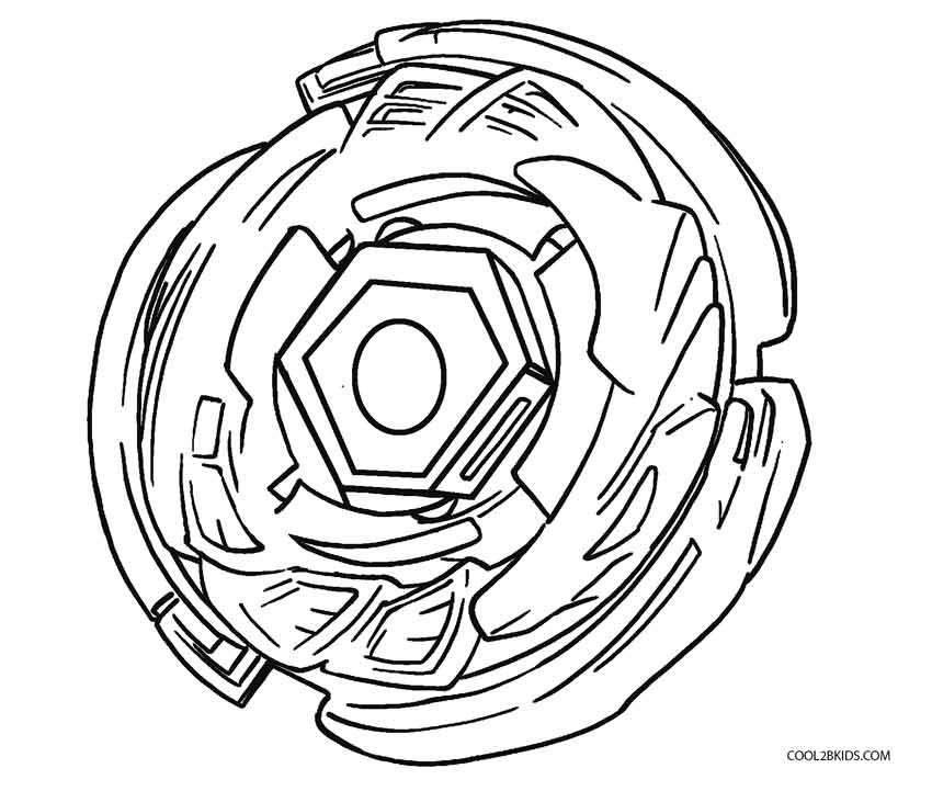 Free Printable Beyblade Coloring Pages For Kids | Cool2bKids