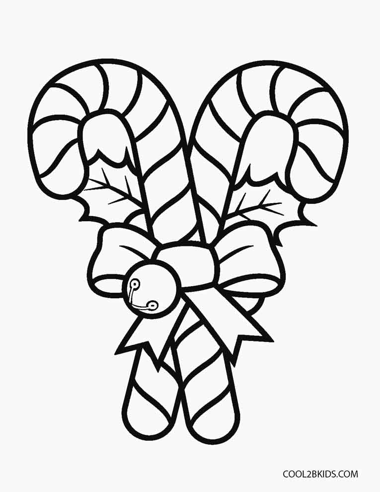 Free Printable Candy Cane Coloring Pages For Kids Cool2bkids