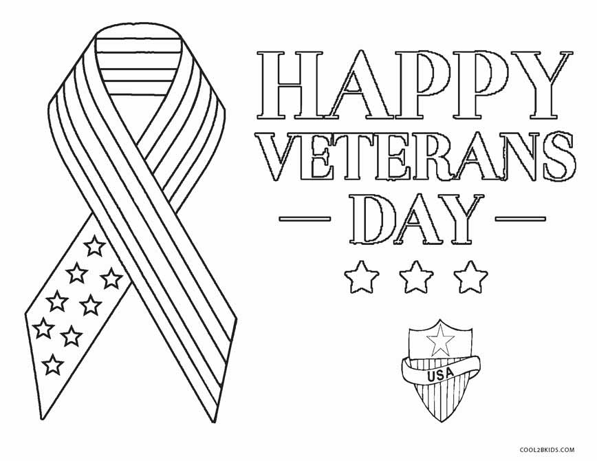 Free Printable Veterans Day Coloring Pages For Kids