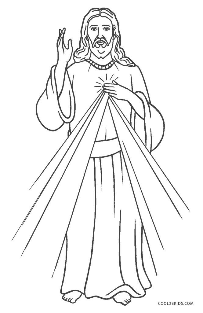 Free Printable Jesus Coloring Pages For Kids Cool2bKids