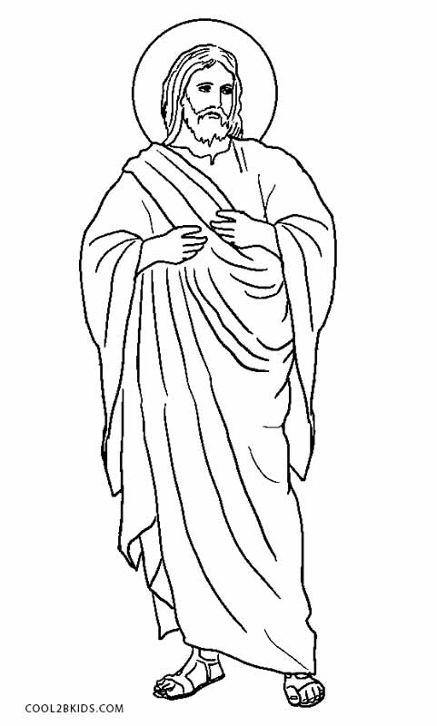 Free Printable Jesus Coloring Pages Printable Free Templates Download